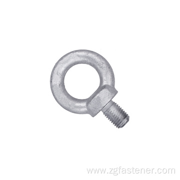 Galvanized drop forged DIN580 lifting eye bolt